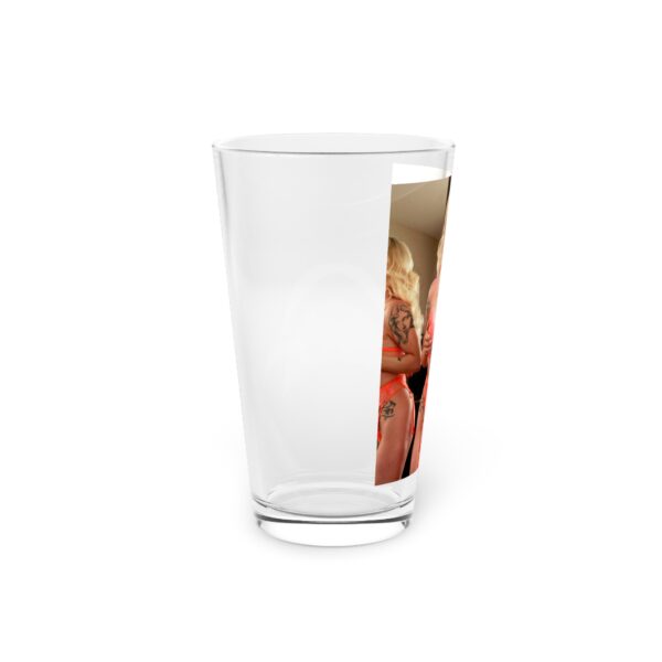 Eye-Catching Pint Glass, Personalized Barware, Funny Gift for Friends, Party Favor, Unique Home Decor - Image 2
