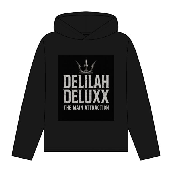 Relaxed Fit Hoodie - Delilah Deluxx The Main Attraction
