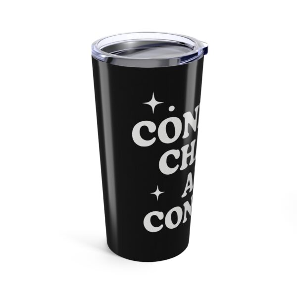 20oz Tumbler - Confetti Chaos Control Design - Image 3